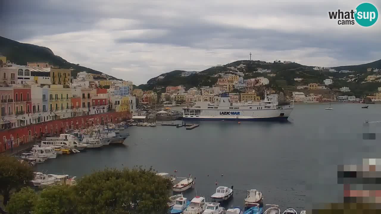 Insel Ponza webcam – Port