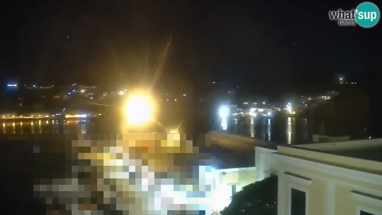 Otok Ponza web kamera Luka