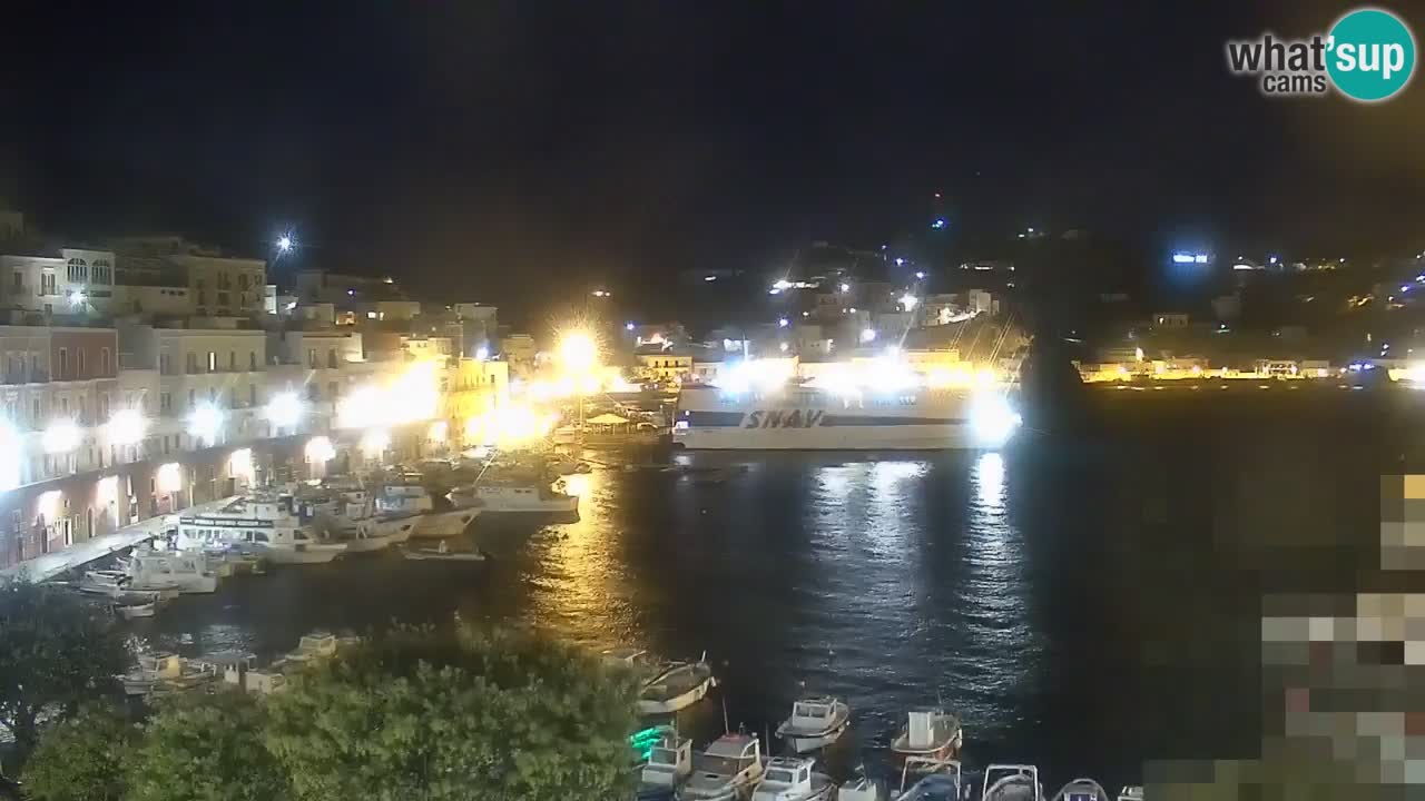 Insel Ponza webcam – Port
