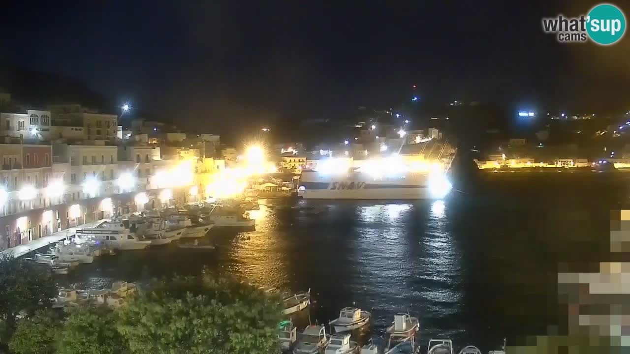 Otok Ponza web kamera Luka