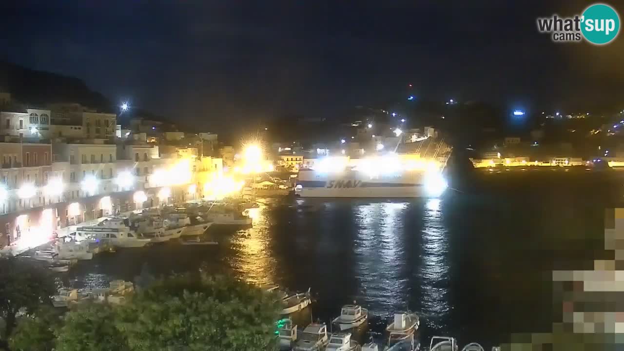 Otok Ponza web kamera Luka