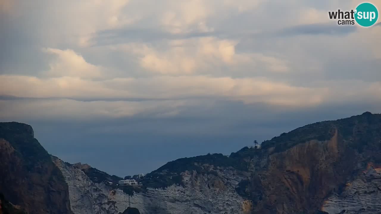 Otok Ponza kamera Pogled na pristanišče