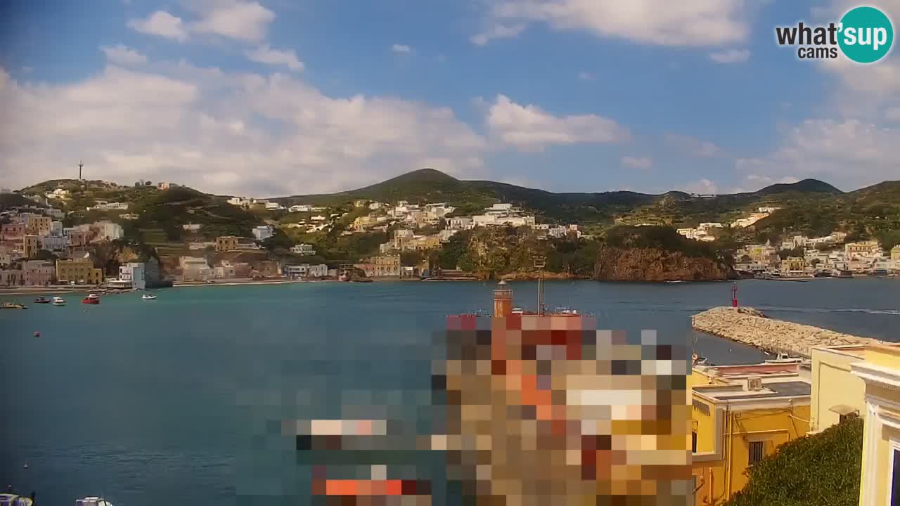 Insel Ponza webcam – Port