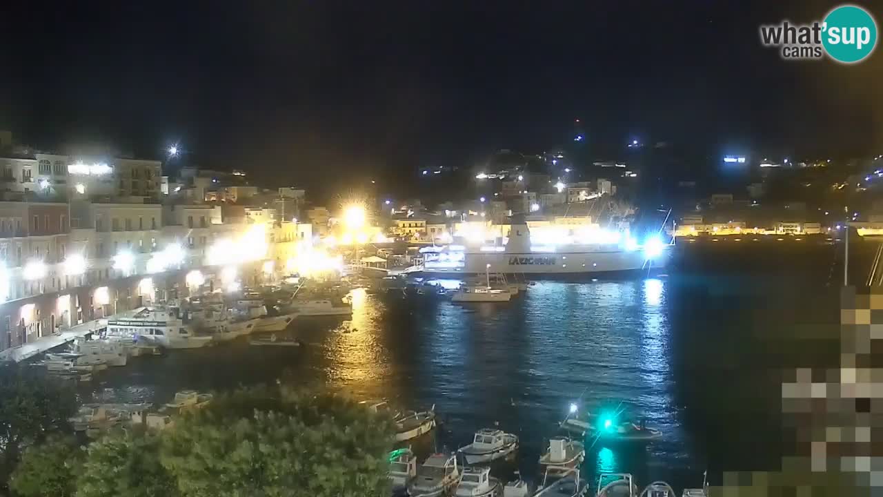 Island of Ponza livecam – the port webcam live