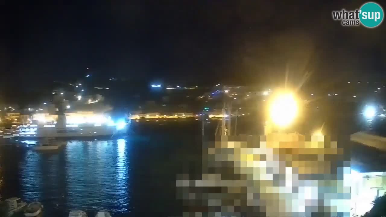 Otok Ponza web kamera Luka