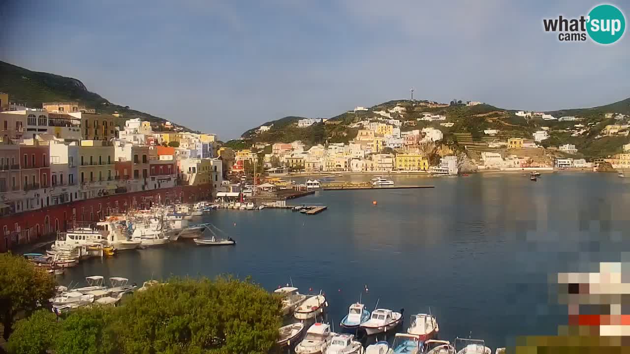 Otok Ponza web kamera Luka