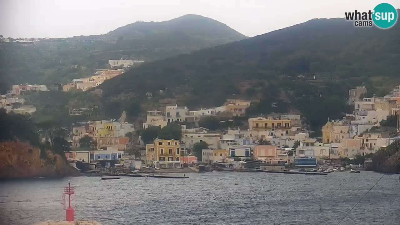 Island of Ponza livecam – the port webcam live