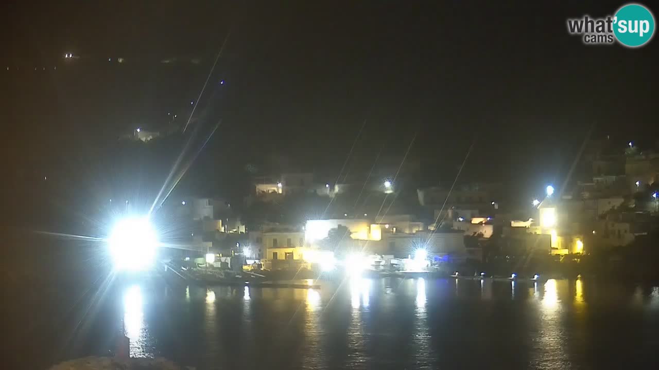 Otok Ponza kamera Pogled na pristanišče
