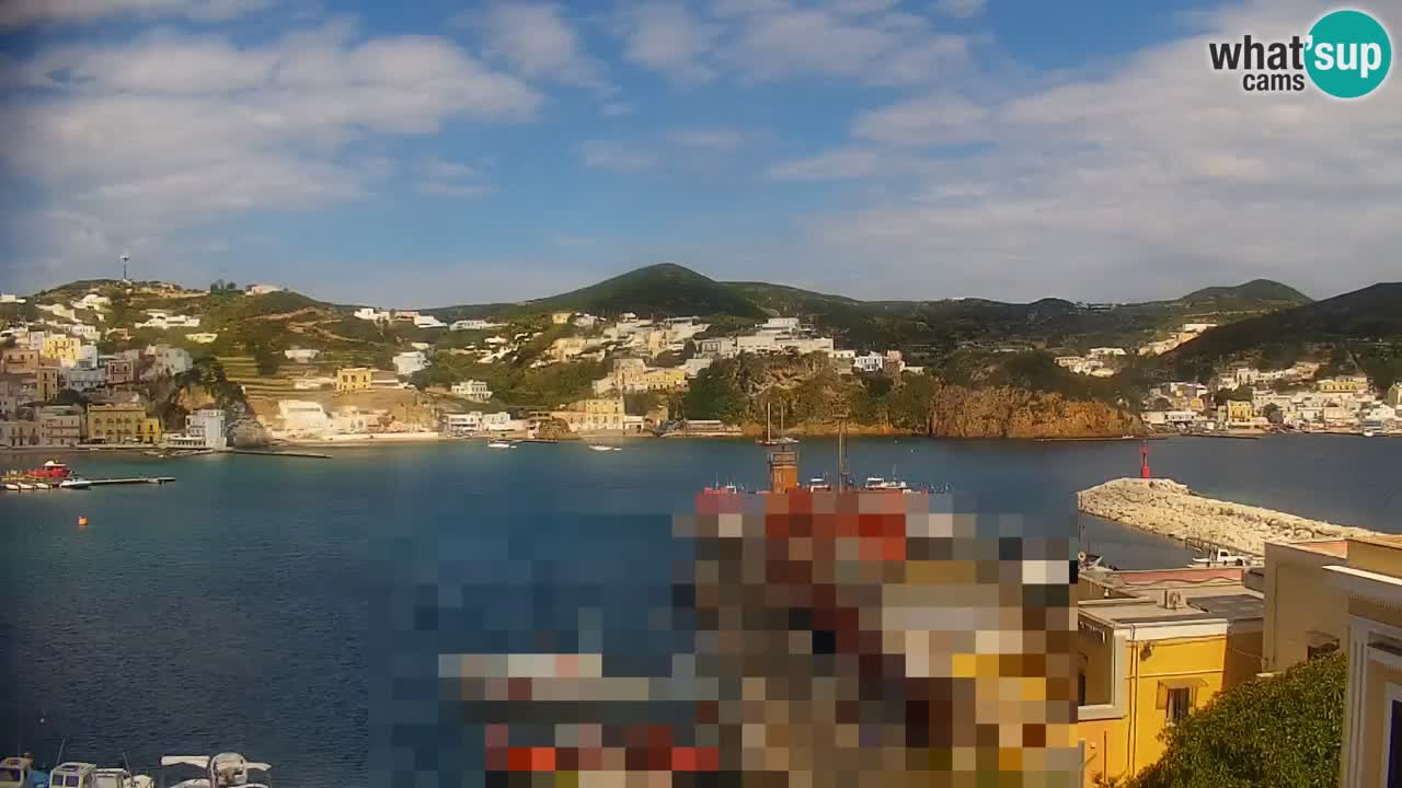 Otok Ponza web kamera Luka