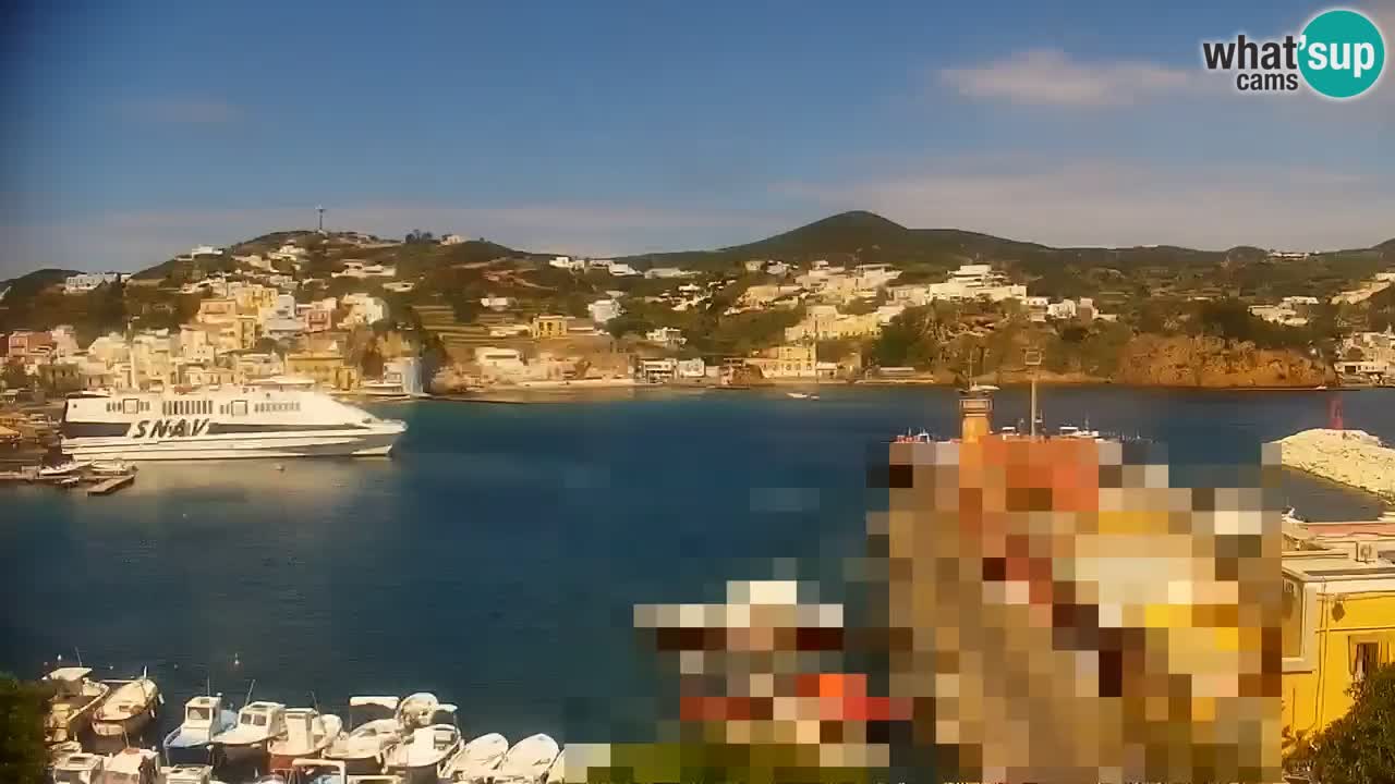 Insel Ponza webcam – Port
