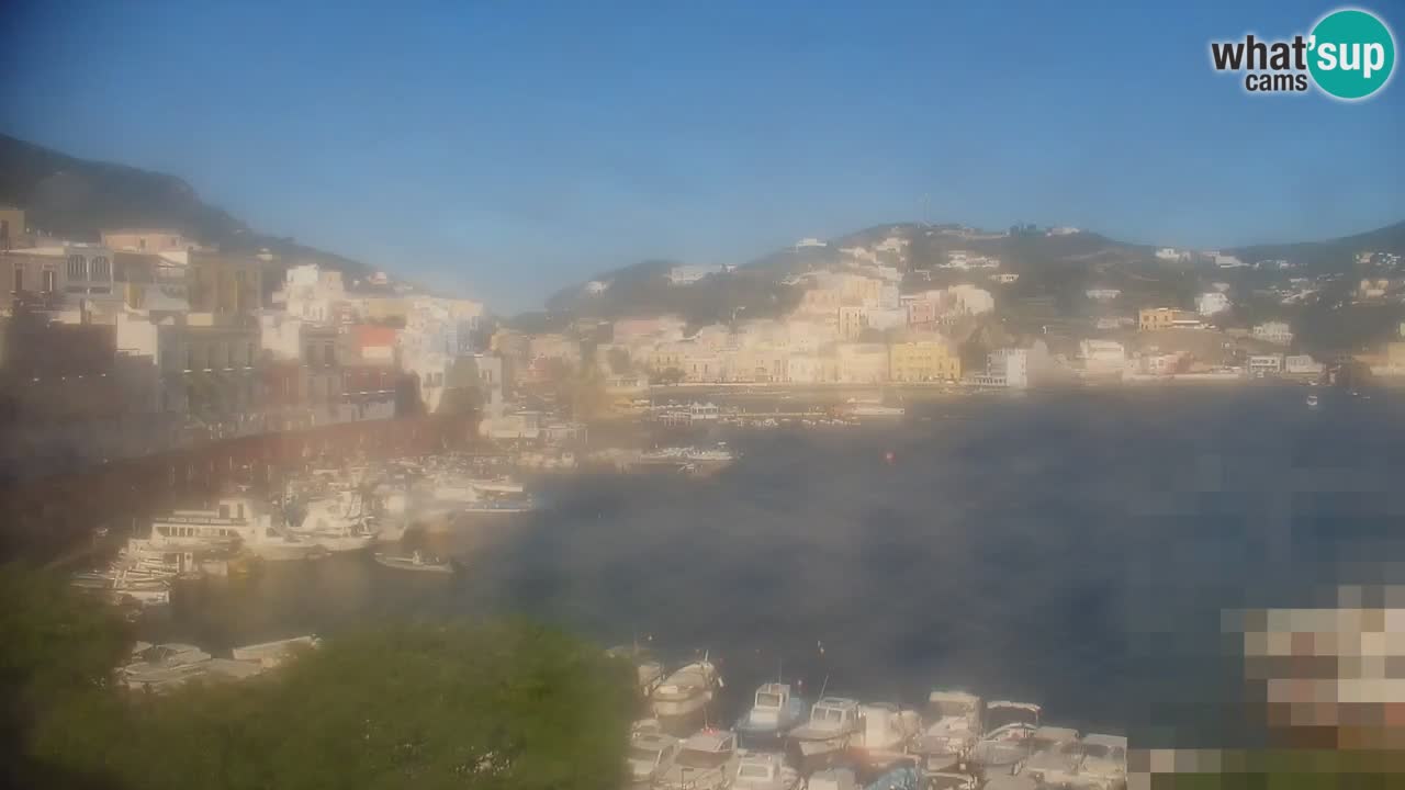Island of Ponza livecam – the port webcam live