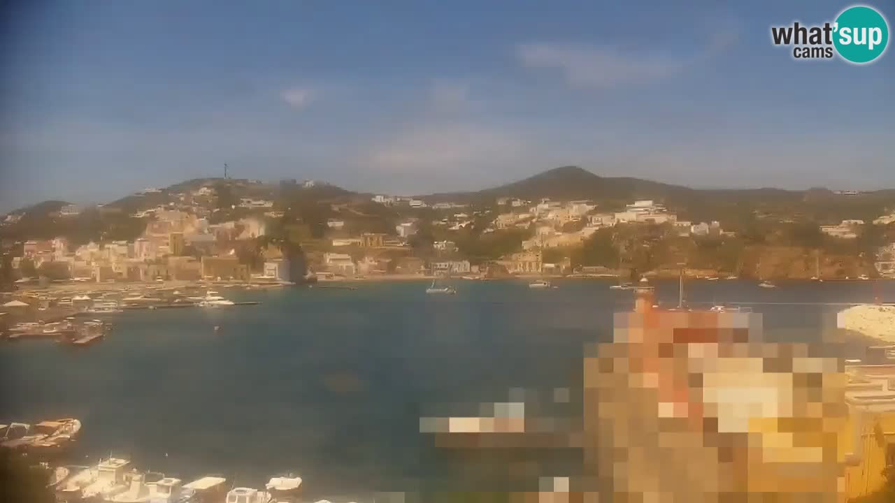 Island of Ponza livecam – the port webcam live