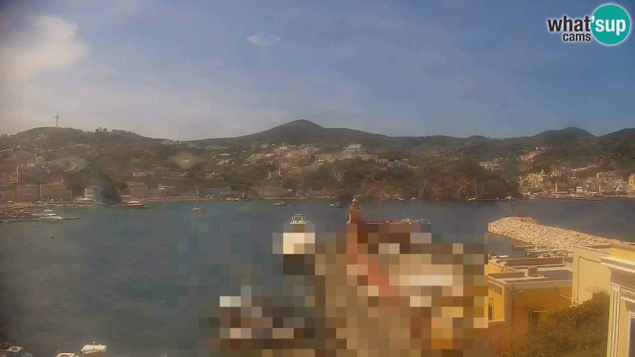 Otok Ponza web kamera Luka