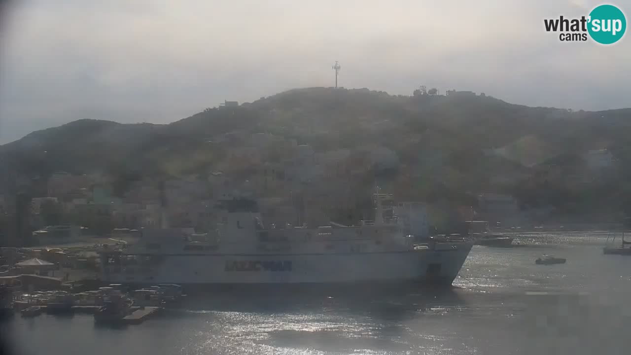 Insel Ponza webcam – Port