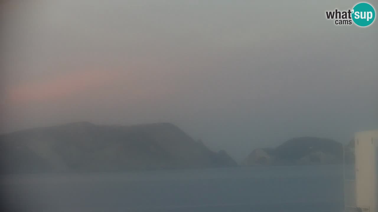 Otok Ponza kamera Pogled na pristanišče