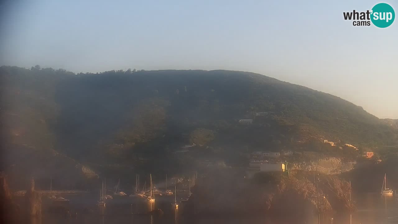 Otok Ponza web kamera Luka