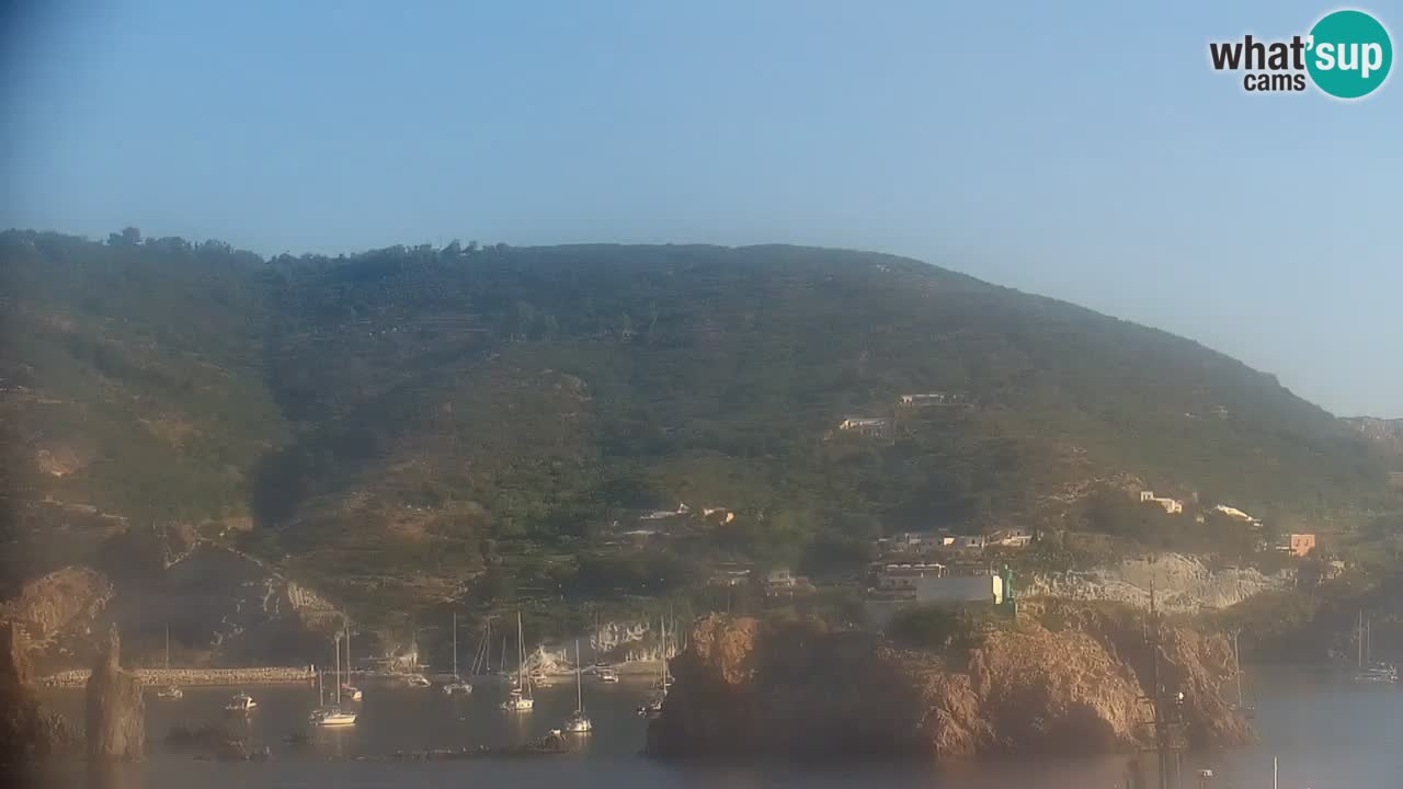 Otok Ponza web kamera Luka