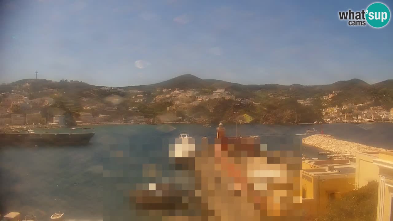 Island of Ponza livecam – the port webcam live