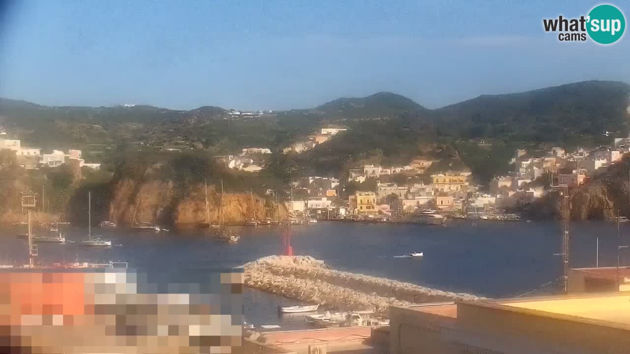 Island of Ponza livecam – the port webcam live