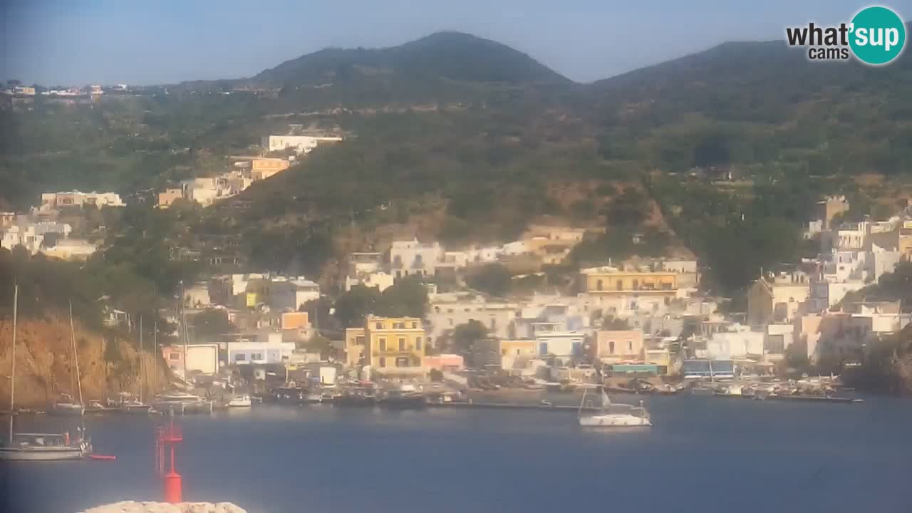 Island of Ponza livecam – the port webcam live