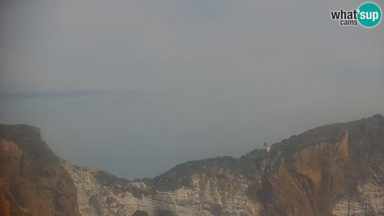 Otok Ponza kamera Pogled na pristanišče