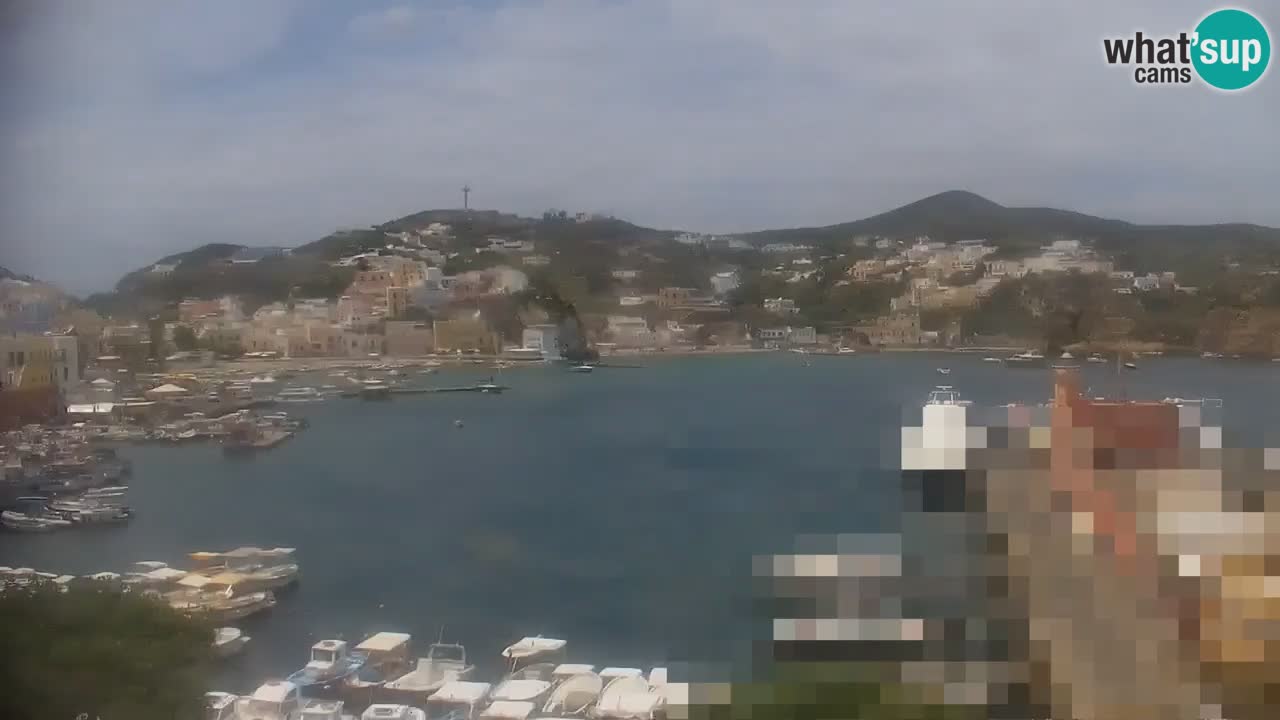 Otok Ponza web kamera Luka