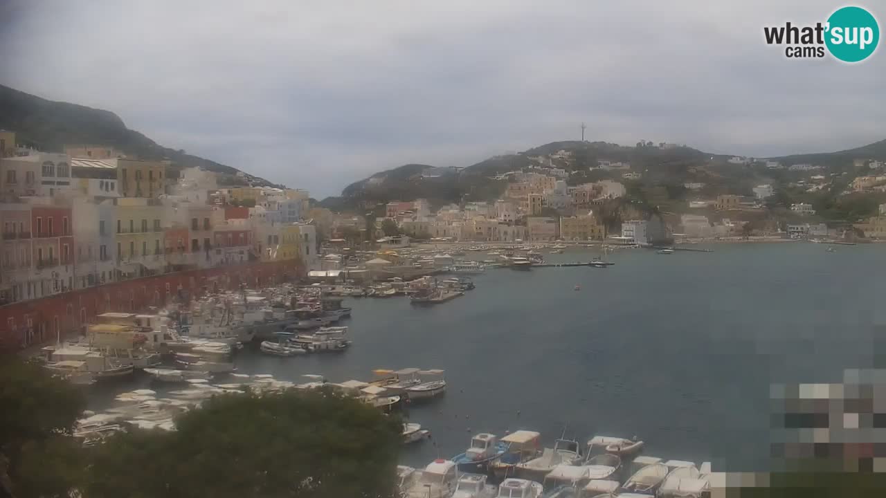 Insel Ponza webcam – Port