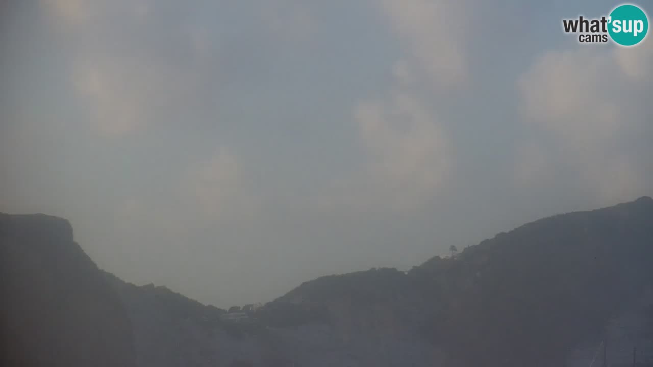 Otok Ponza kamera Pogled na pristanišče