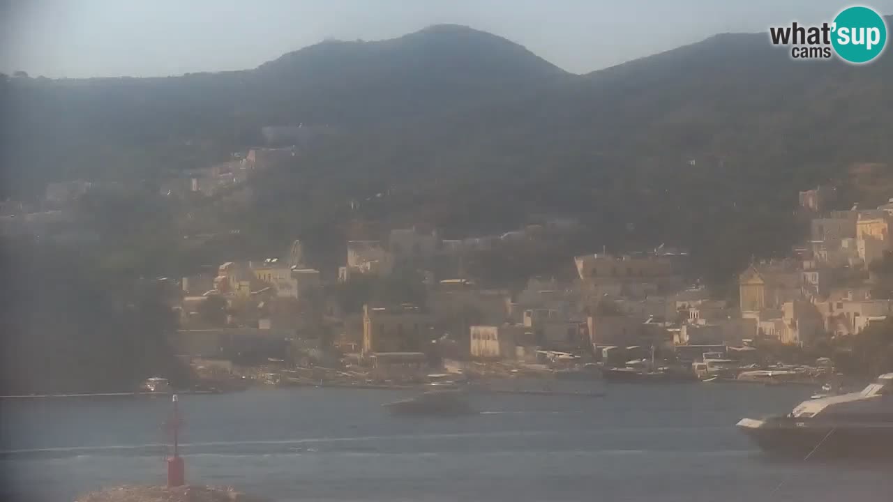 Otok Ponza web kamera Luka