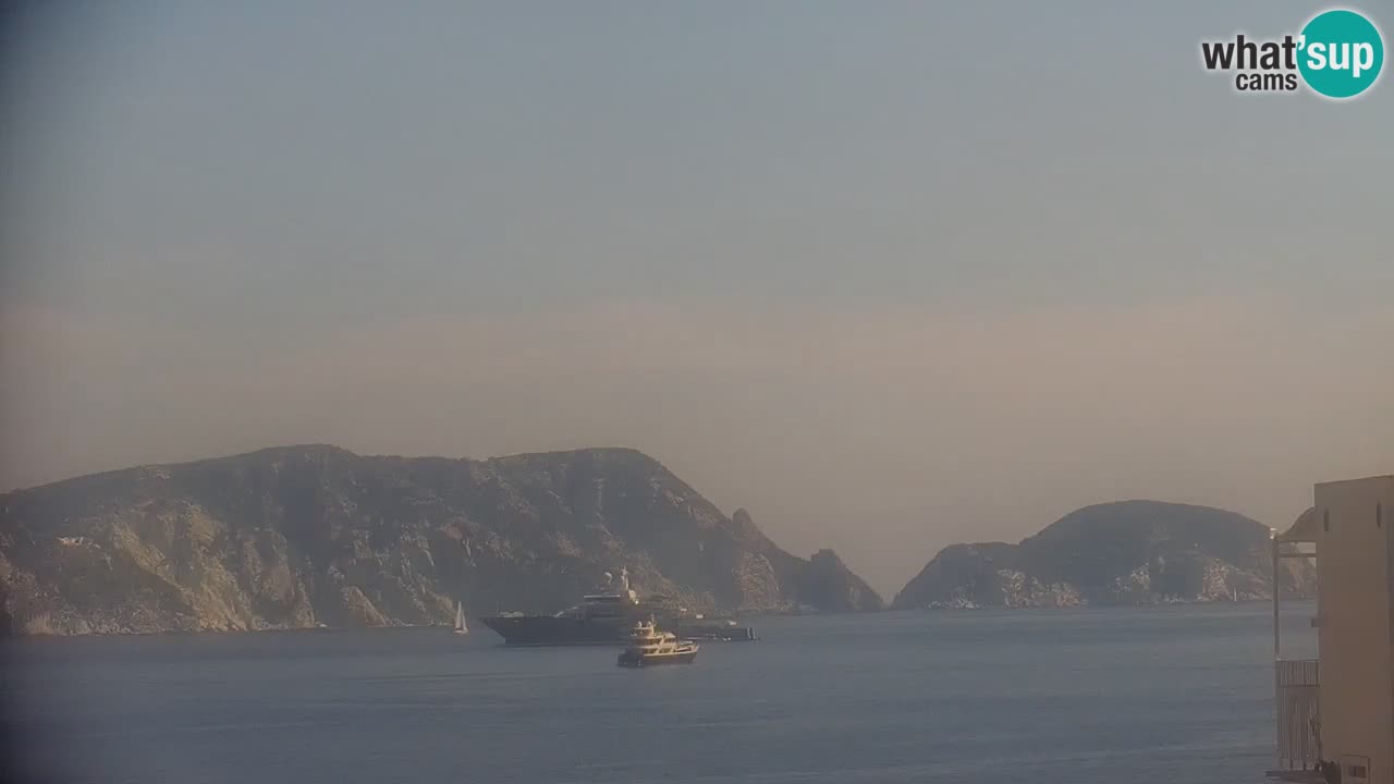 Otok Ponza web kamera Luka