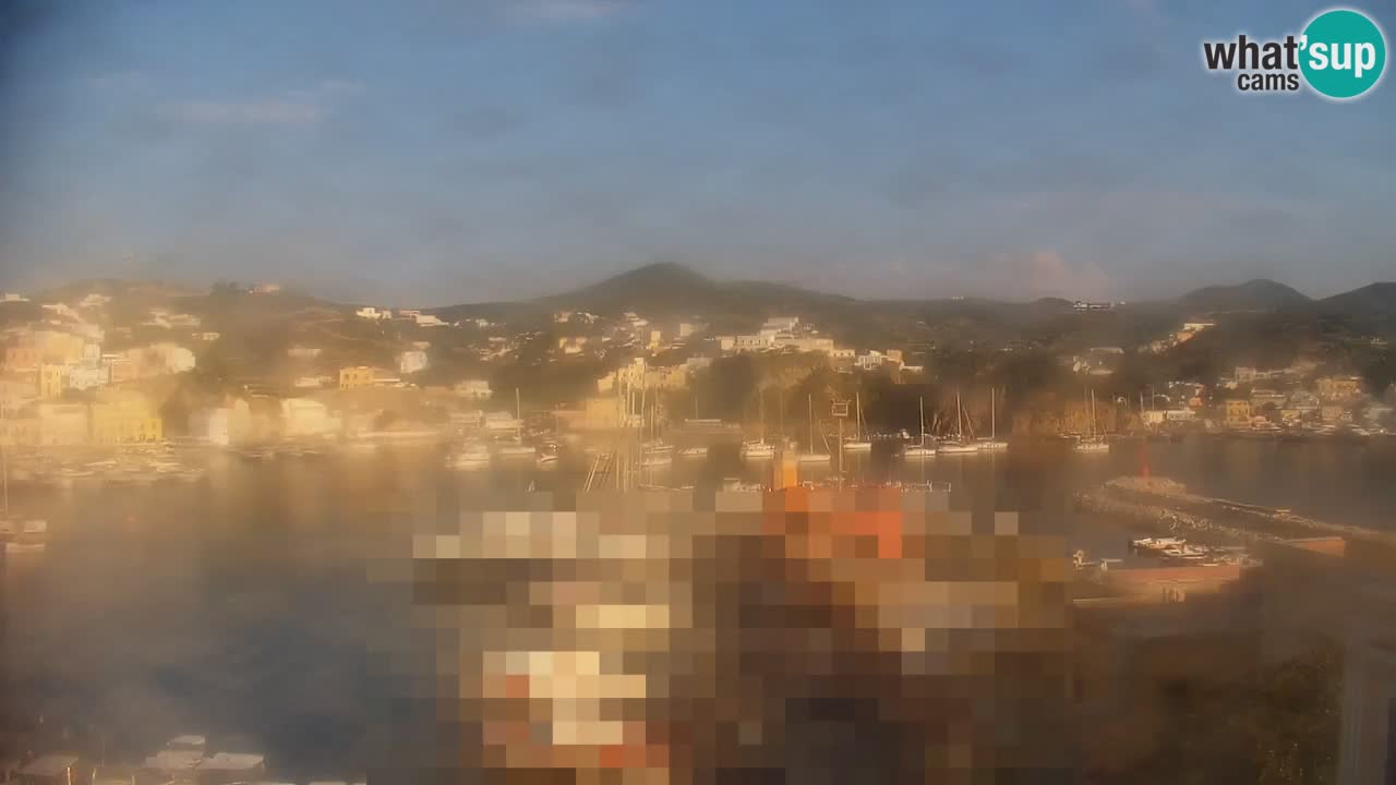 Island of Ponza livecam – the port webcam live