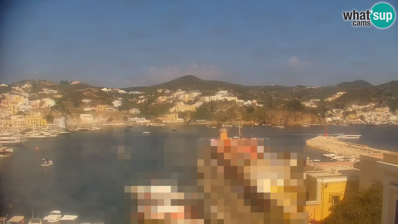 Island of Ponza livecam – the port webcam live