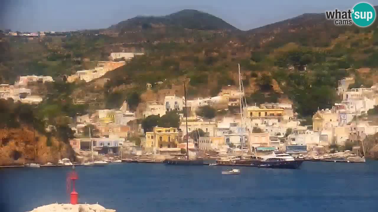 Otok Ponza web kamera Luka