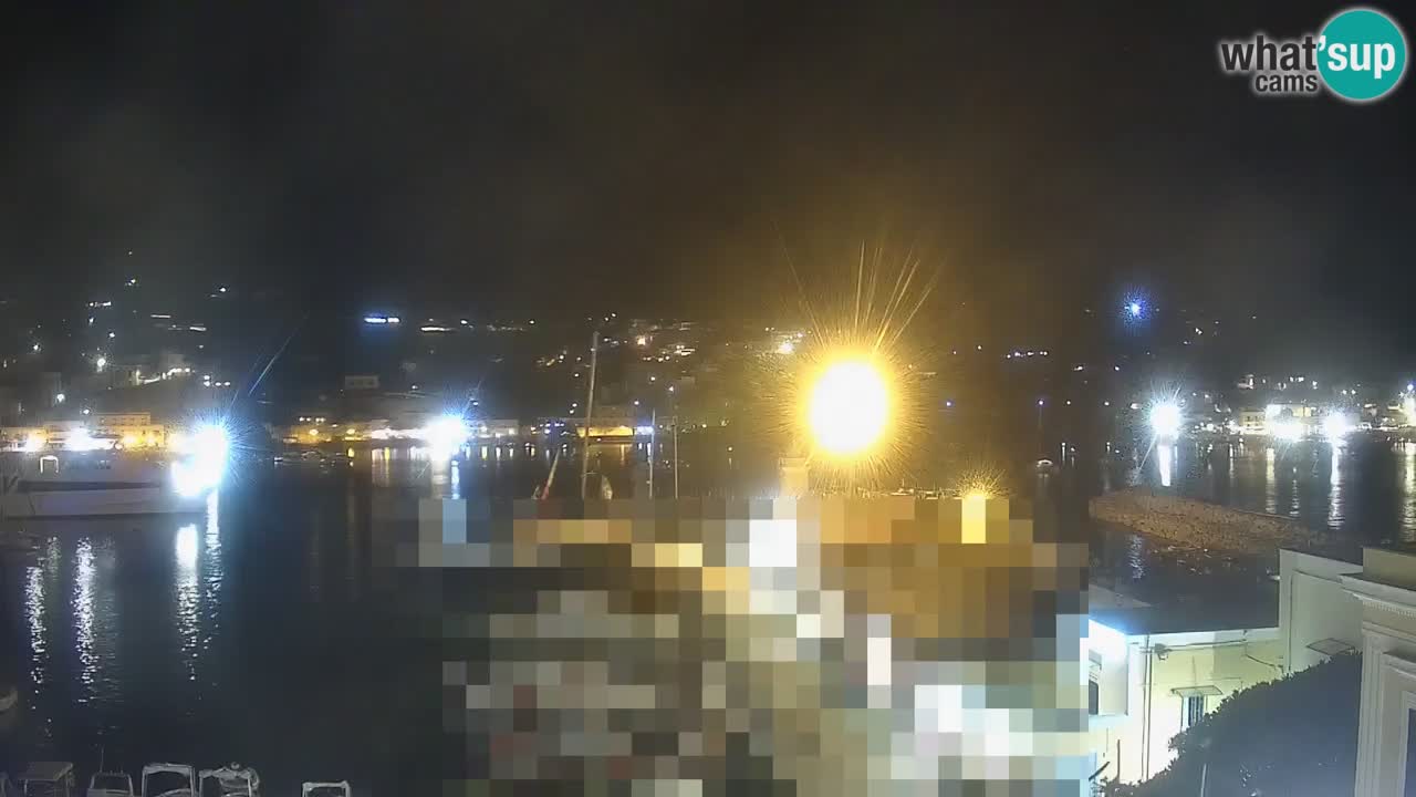 Otok Ponza web kamera Luka