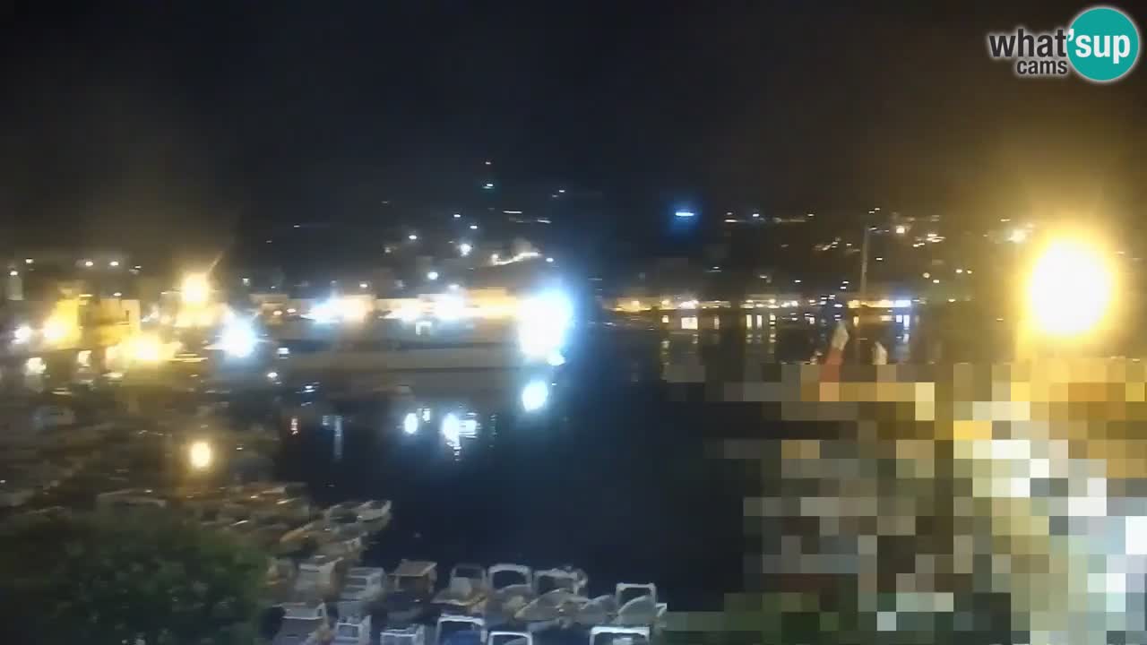 Otok Ponza web kamera Luka