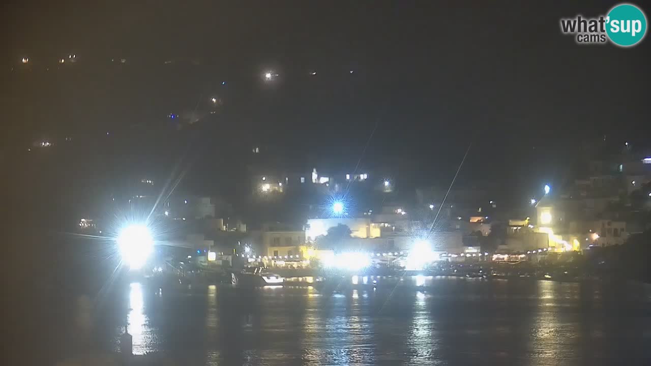 Otok Ponza kamera Pogled na pristanišče
