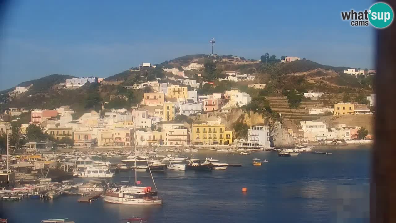 Otok Ponza web kamera Luka
