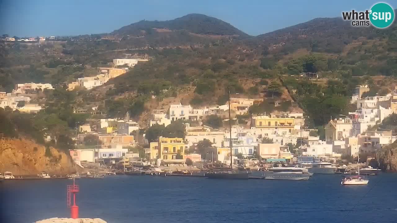 Otok Ponza web kamera Luka