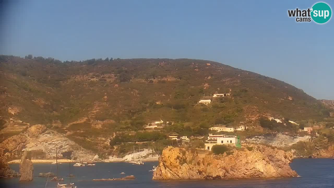 Otok Ponza web kamera Luka