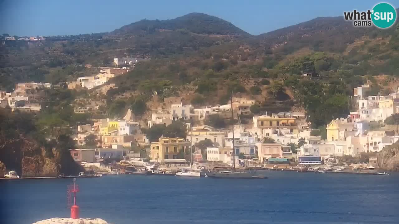 Otok Ponza web kamera Luka