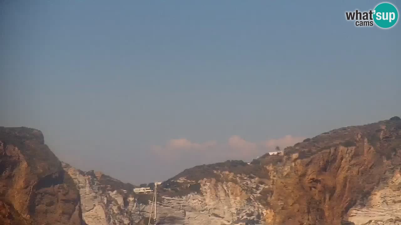 Otok Ponza kamera Pogled na pristanišče