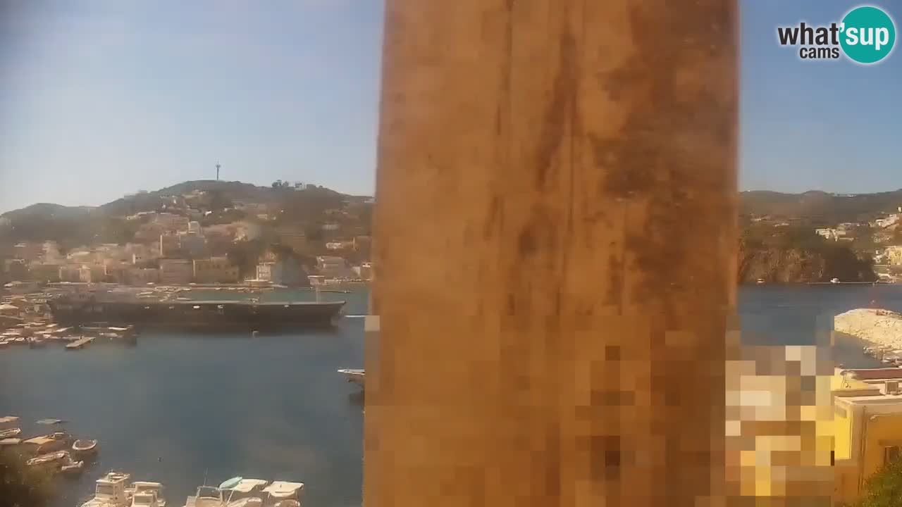 Otok Ponza web kamera Luka