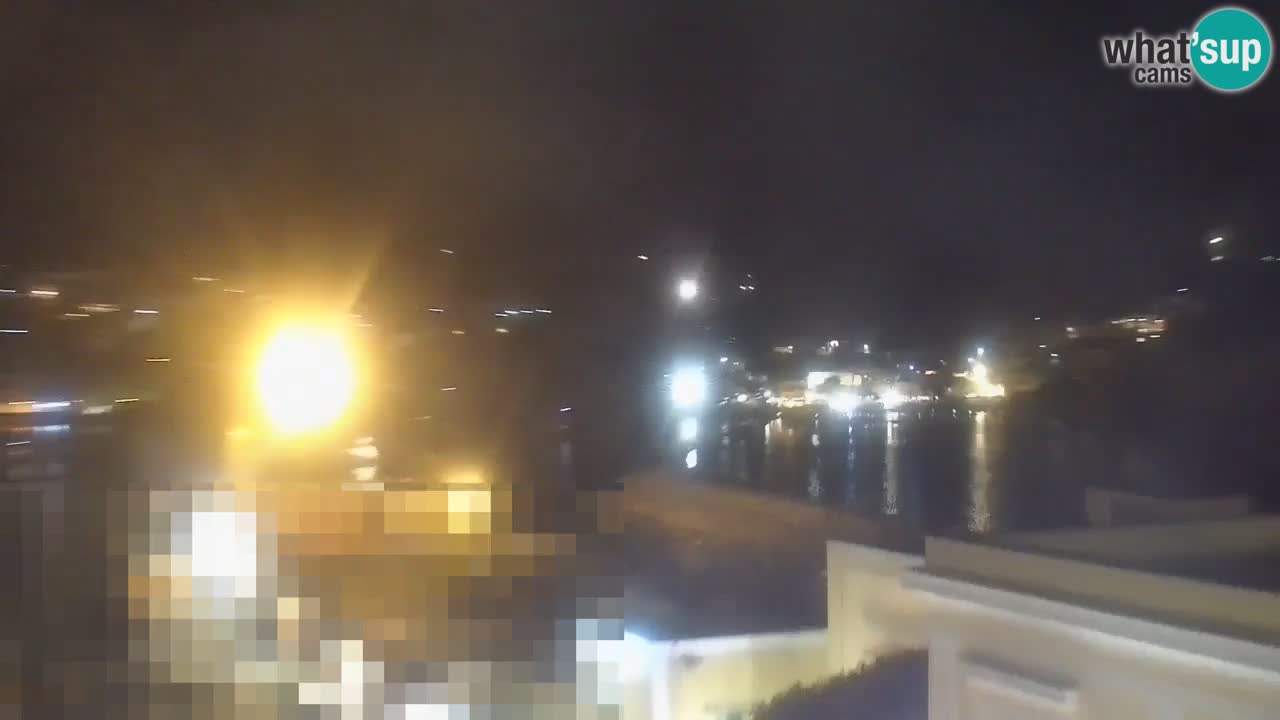 Otok Ponza kamera Pogled na pristanišče