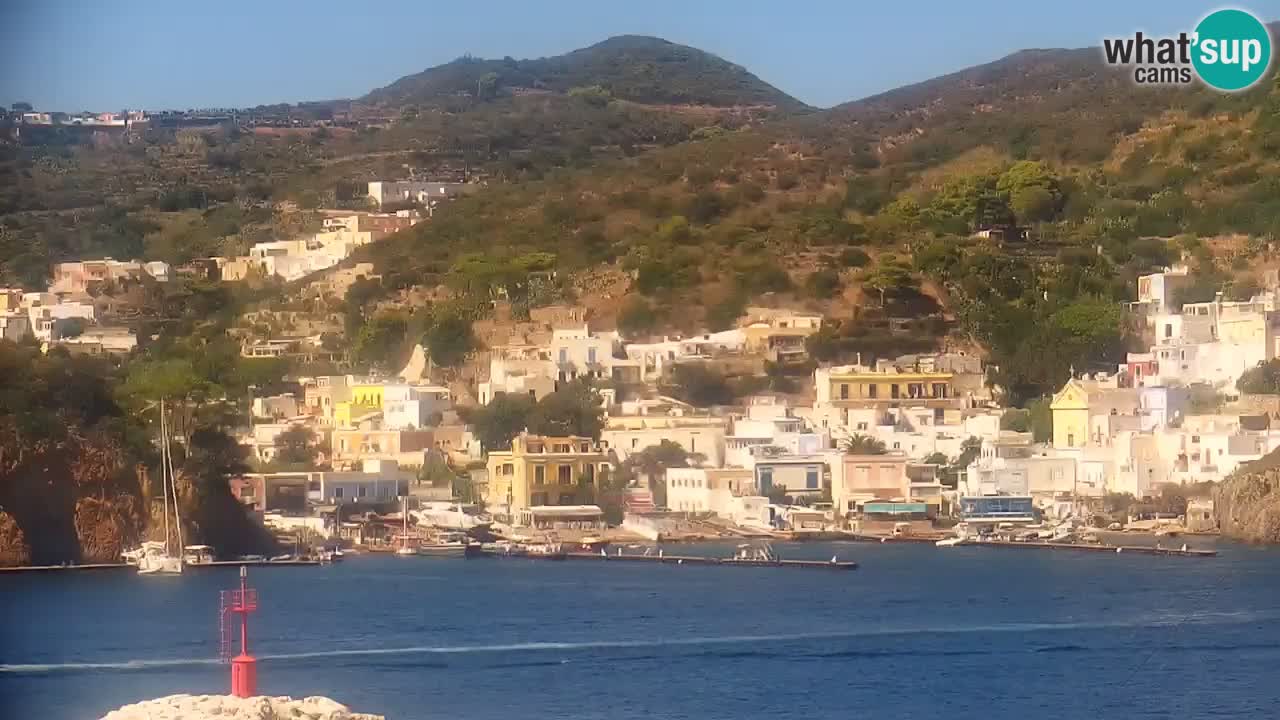 Otok Ponza web kamera Luka