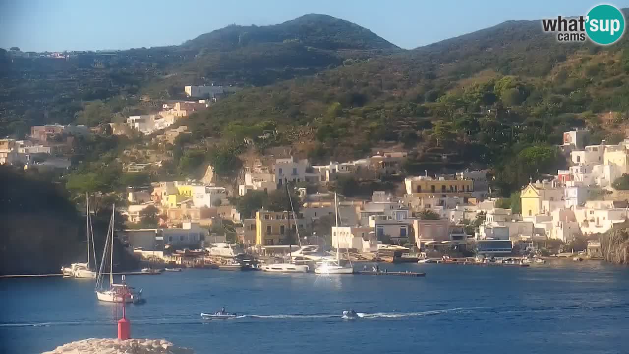 Island of Ponza livecam – the port webcam live