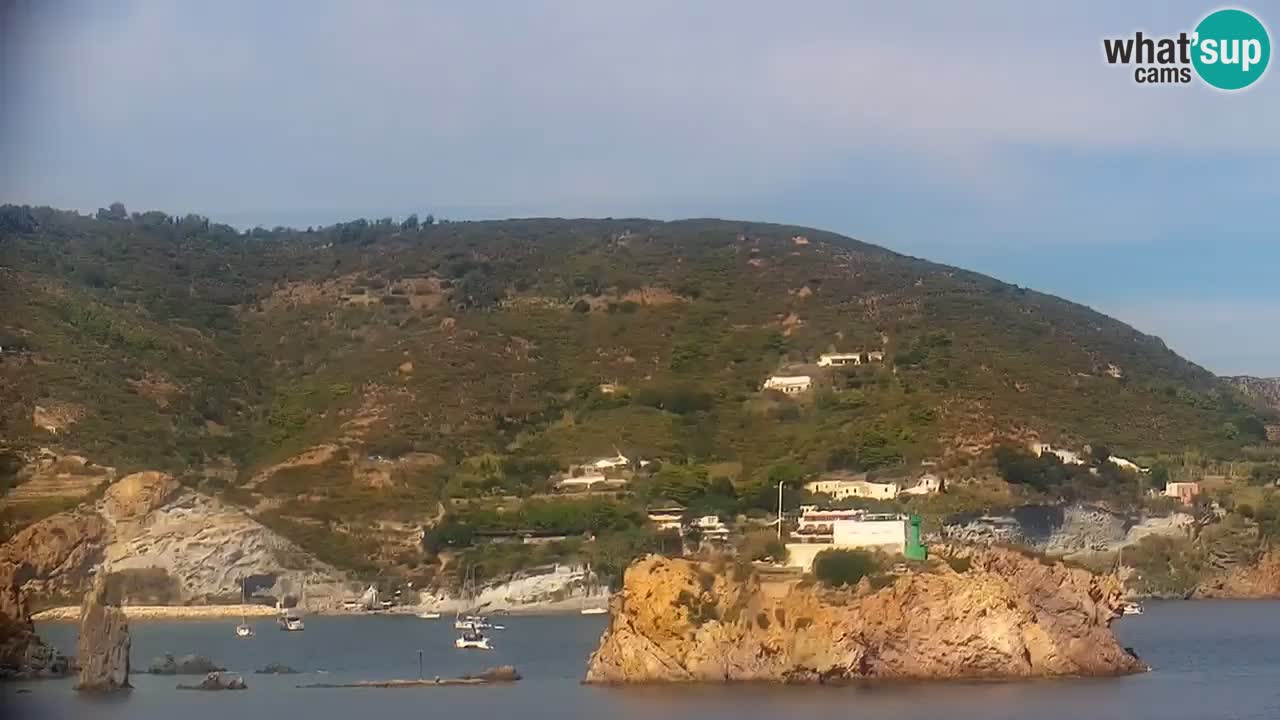 Otok Ponza web kamera Luka
