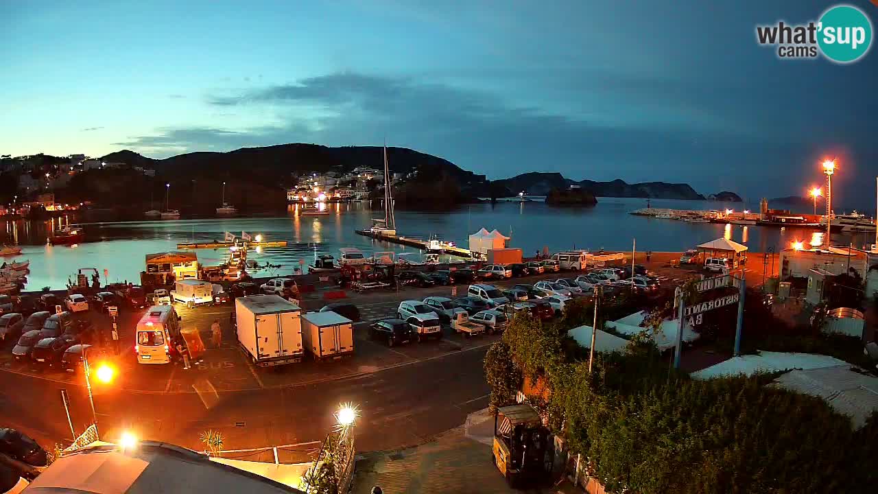 Ponza port webcam – Island of Ponza