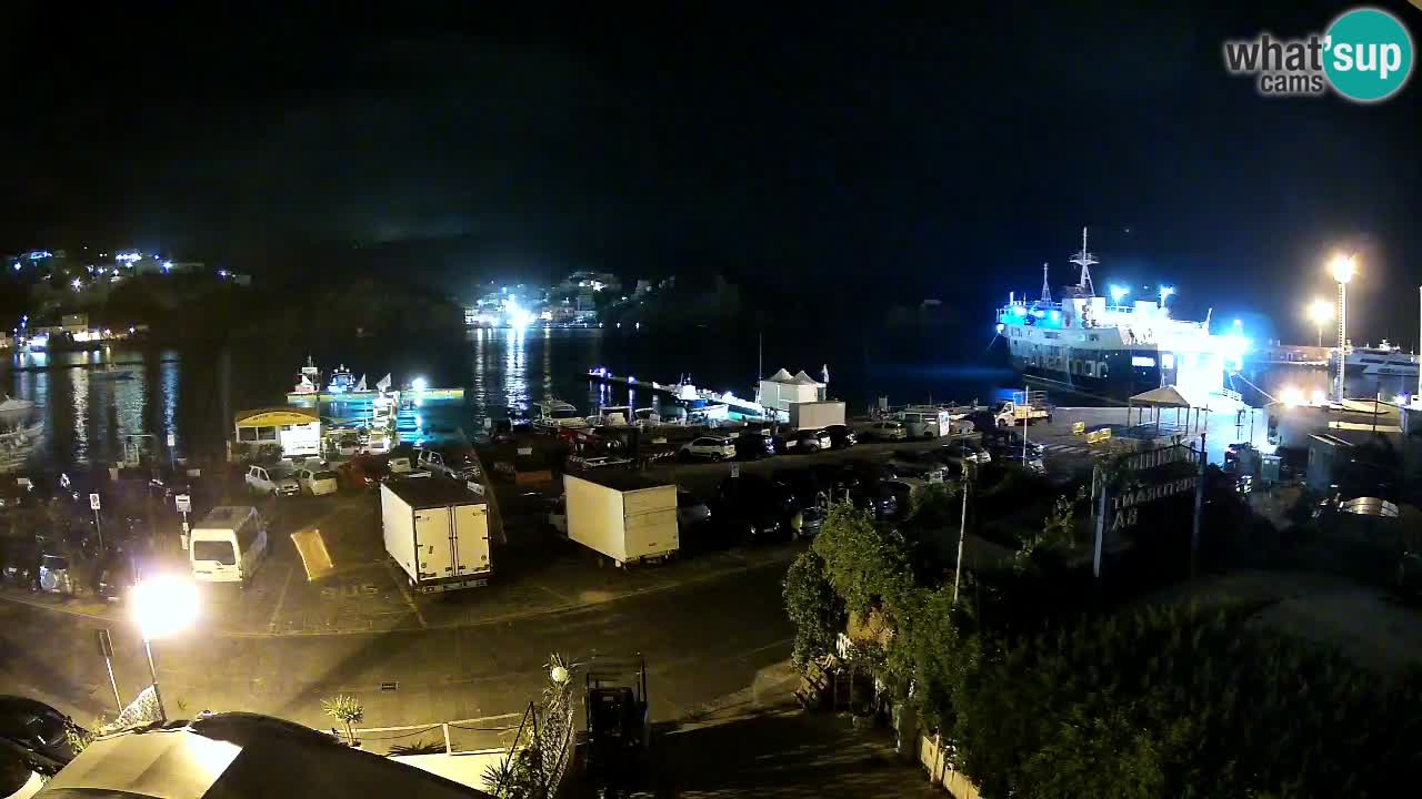 Webcam du port de Ponza – Île de Ponza