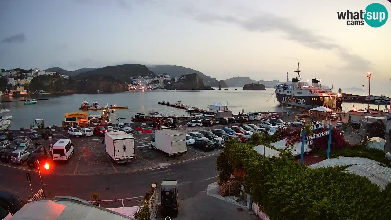 Webcam del puerto de Ponza – Isla de Ponza
