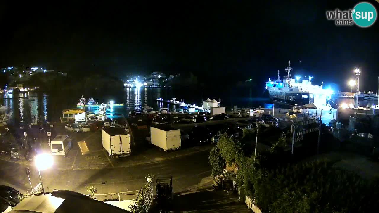 Insel Ponza Hafen webcam – Italien